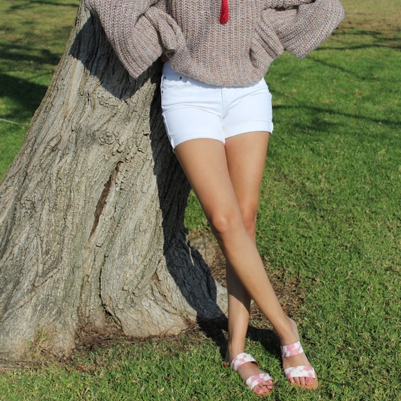 🆕//The Summer// Mauve tie dye Sandals - Picture 8 of 8